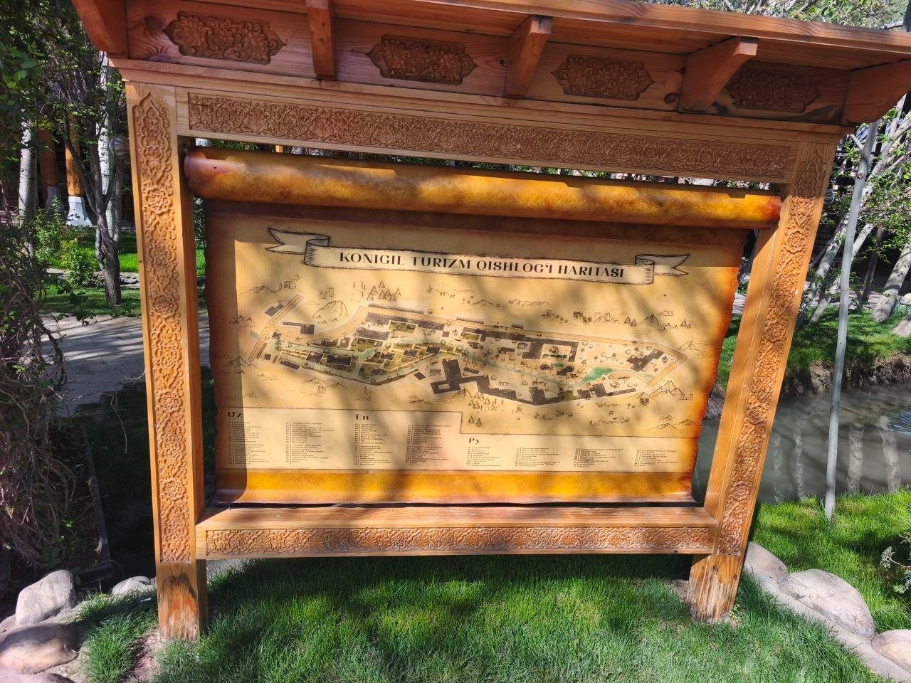 Konigil Village in Samarkand